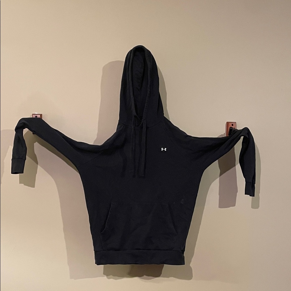 Under Armour Black Loose Fit Hoodie